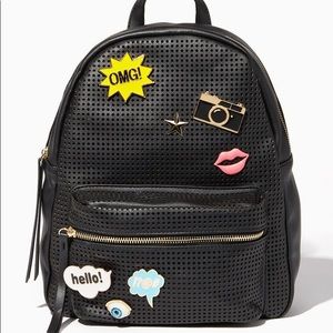 Charming Charlie patchwork backpack 🎒